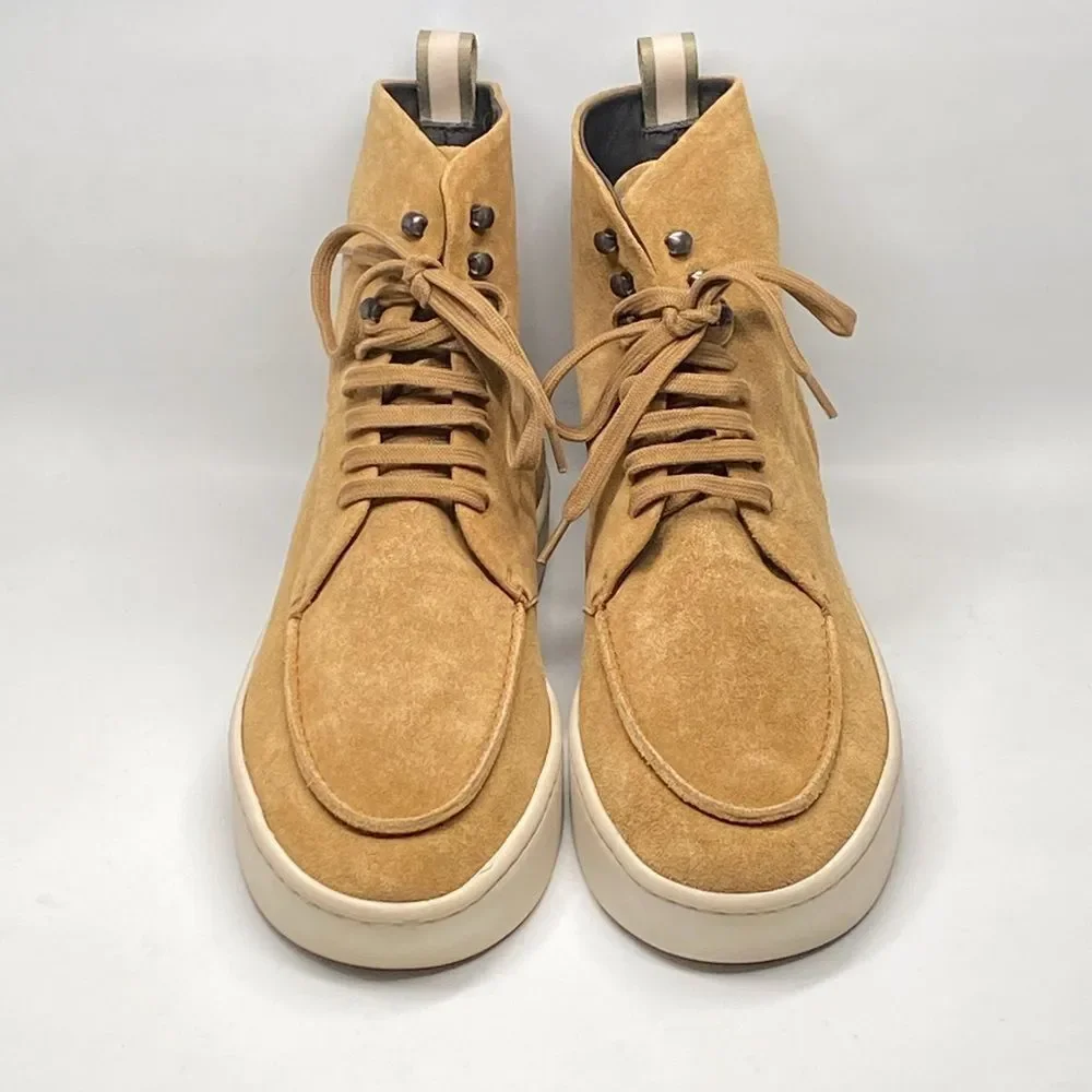 OFFICINE CREATIVE Suede Chukka Boots In Brown size 42.5/us size 9.5